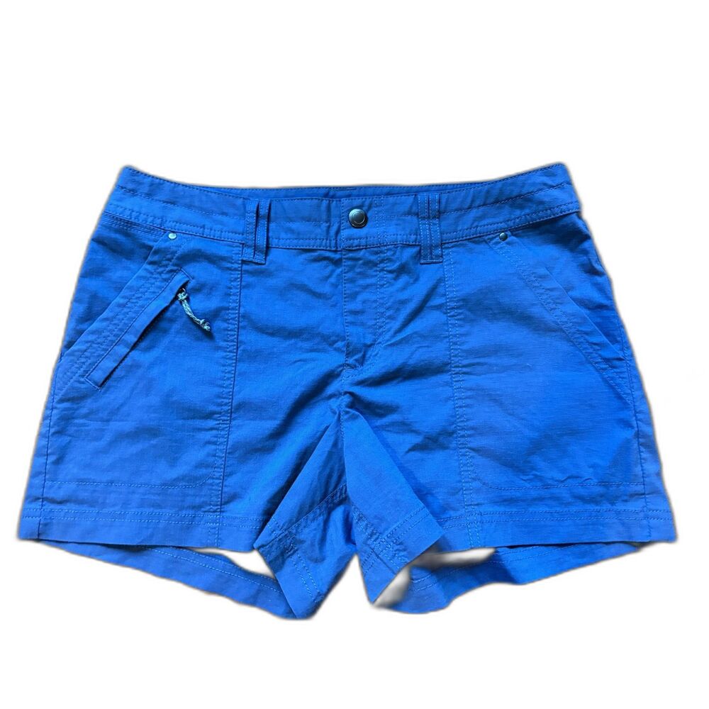 NEW Title Nine Big B Womens Ripstop Shorts 8 Stretch Cotton Blend  Hiking Travel